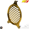 NCY Fan Cover Aluminum Gold (Honda PCX)