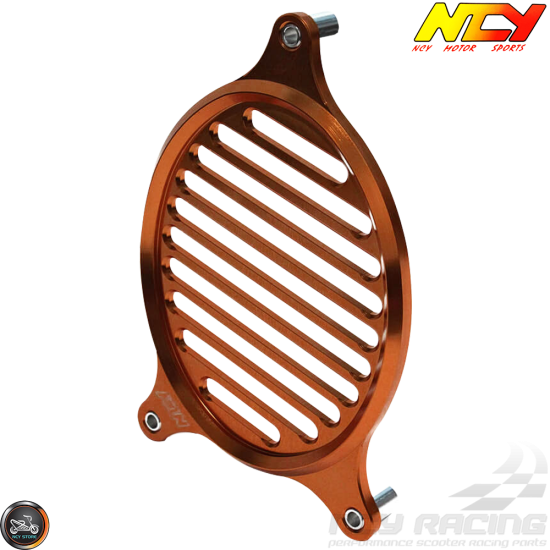 NCY Fan Cover Aluminum Orange (Honda PCX)