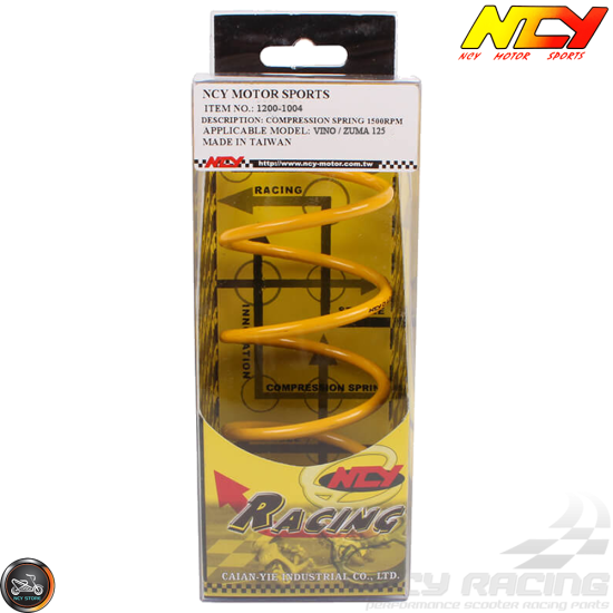 NCY Compression Spring 1500 RPM (Vino, Zuma 125)