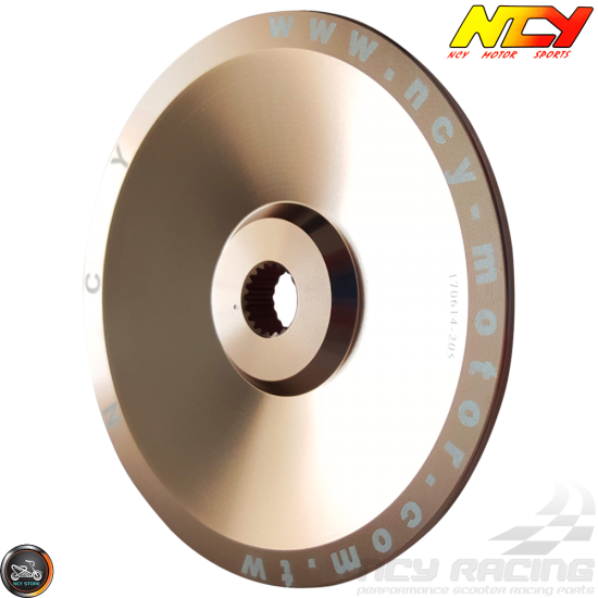 NCY Drive Face 114mm CNC-Machined Alumin (GY6)