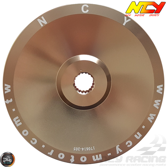 NCY Drive Face 114mm CNC-Machined Alumin (GY6)