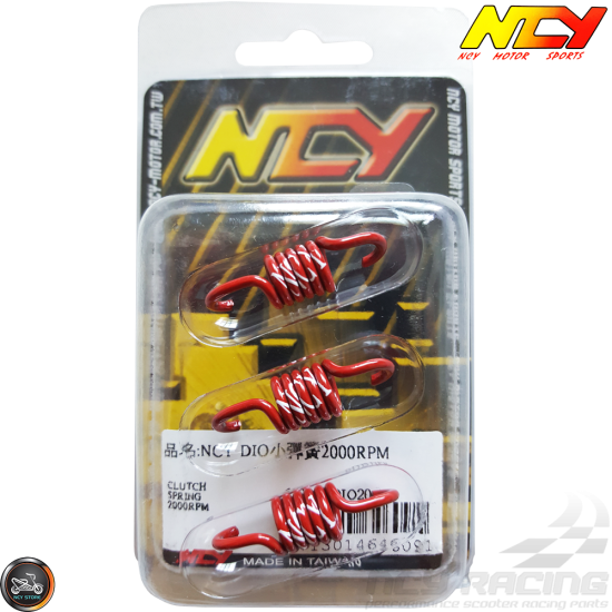 NCY Clutch Spring 2000 RPM Set (DIO, GET, QMB)