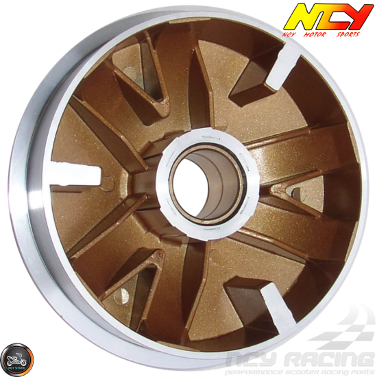 NCY Variator 117.5mm Coated Gold (Vino, Zuma 125)