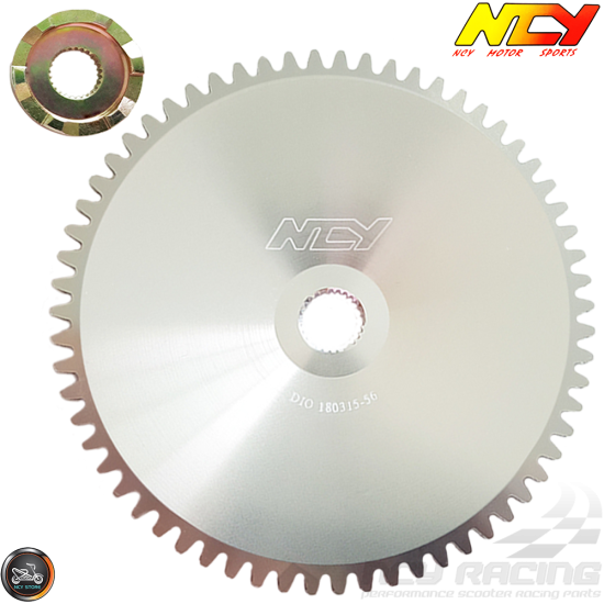 NCY Drive Face 112mm CNC-Machined +Star Him (139QMB)