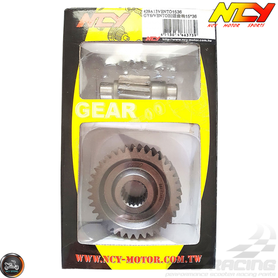 ; GY6 150cc, 15*38 Gear Set - / Scooter Part NCY Brand 