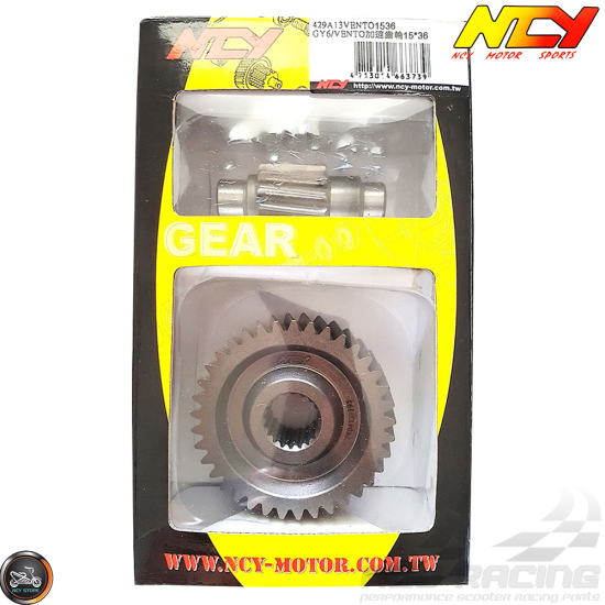 NCY Gear Set 15*36 (GY6)