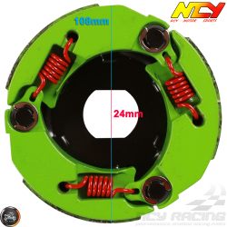 NCY Clutch Gen 4 Performance Green (Aprilia, JOG, Zuma 50)