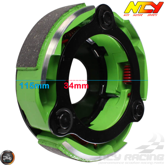 NCY Clutch Gen 4 Performance Green (Vino, Zuma 125)