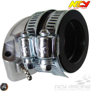 NCY Intake Manifold 28mm Non-EGR Polished (139QMB, GY6)