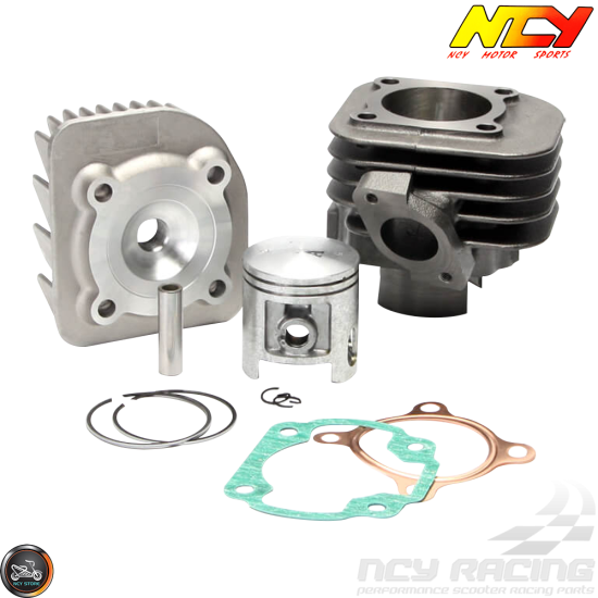 NCY Cylinder 47mm 72cc Big Bore Kit w/Alumin Piston (Aprilia, JOG, Zuma 50)