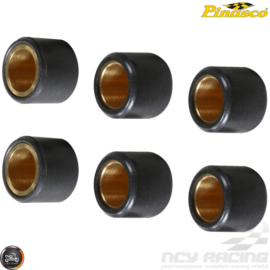 Pinasco Variator Roller Weight Black Set 15x12 5gm (Aprilia, JOG, Zuma 50)