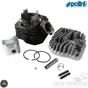 Polini Cylinder 47mm 72cc Contessa Big Bore Kit w/Alumin Piston (Honda Dio)