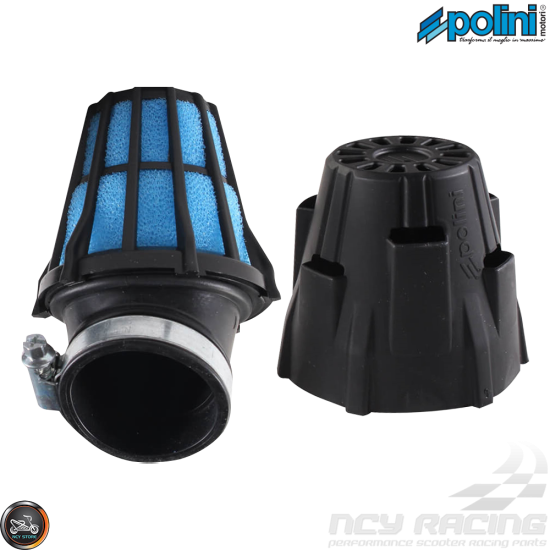 Polini Air Filter Pod 46mm 15° Angle w/Cover