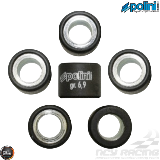 Polini Variator Roller Weight Set 16x13 (DIO, GET, QMB)