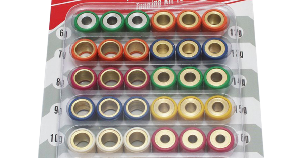 Prima Roller Weight Tuning Kit (18x14, 6g to 17g)