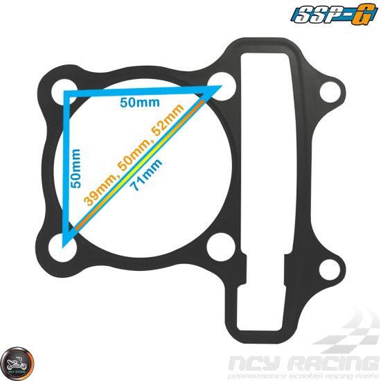 SSP-G Engine Gasket Premium Set (139QMB)