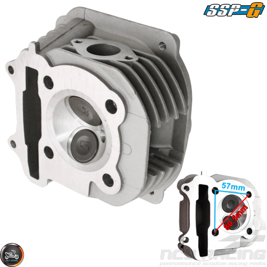 SSP-G Crankcase 63mm 180cc 2V Big Bore Power Kit (GY6 longcase)