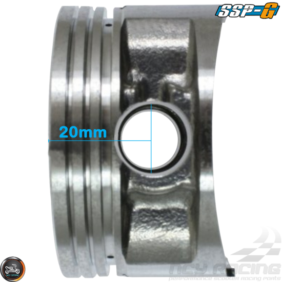 SSP-G Piston 58.5mm 2V Set (GY6)