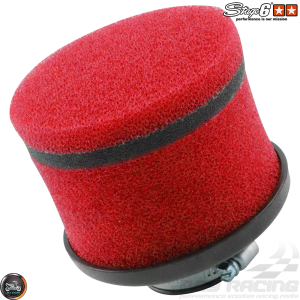 Stage6 Air Filter Short Red 35mm
