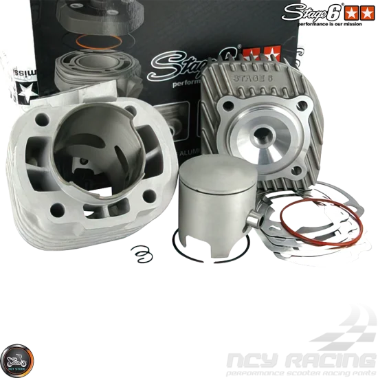 【一部予約販売】 Stage6 70cc Pin Piston 12mm 47.6mm MKII Racing Cylinder レイアウト用品