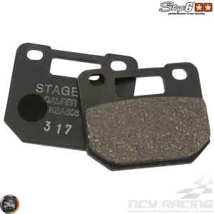 Stage6 Brake Pad 4-Piston Organic Set