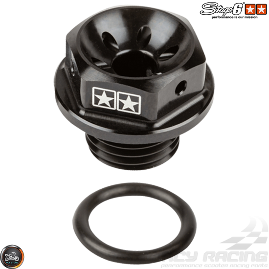 Stage6 Oil Filler Cap Alloy (Aprilia, JOG, Zuma 50)