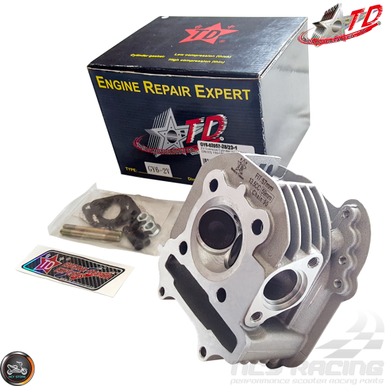 Taida Cylinder Head 61mm 171cc 2V 28/23 Fit 57mm (GY6)