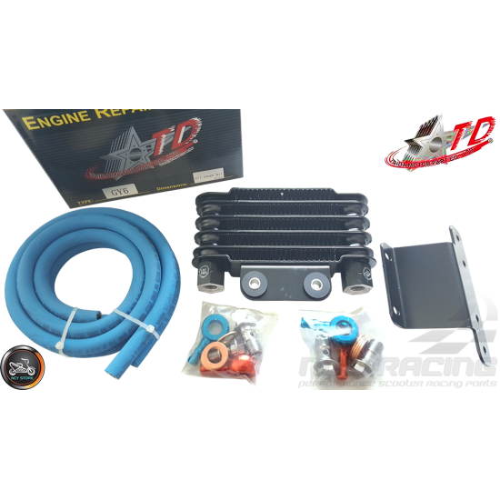 Taida Oil Cooler Kit (GY6, Universal)