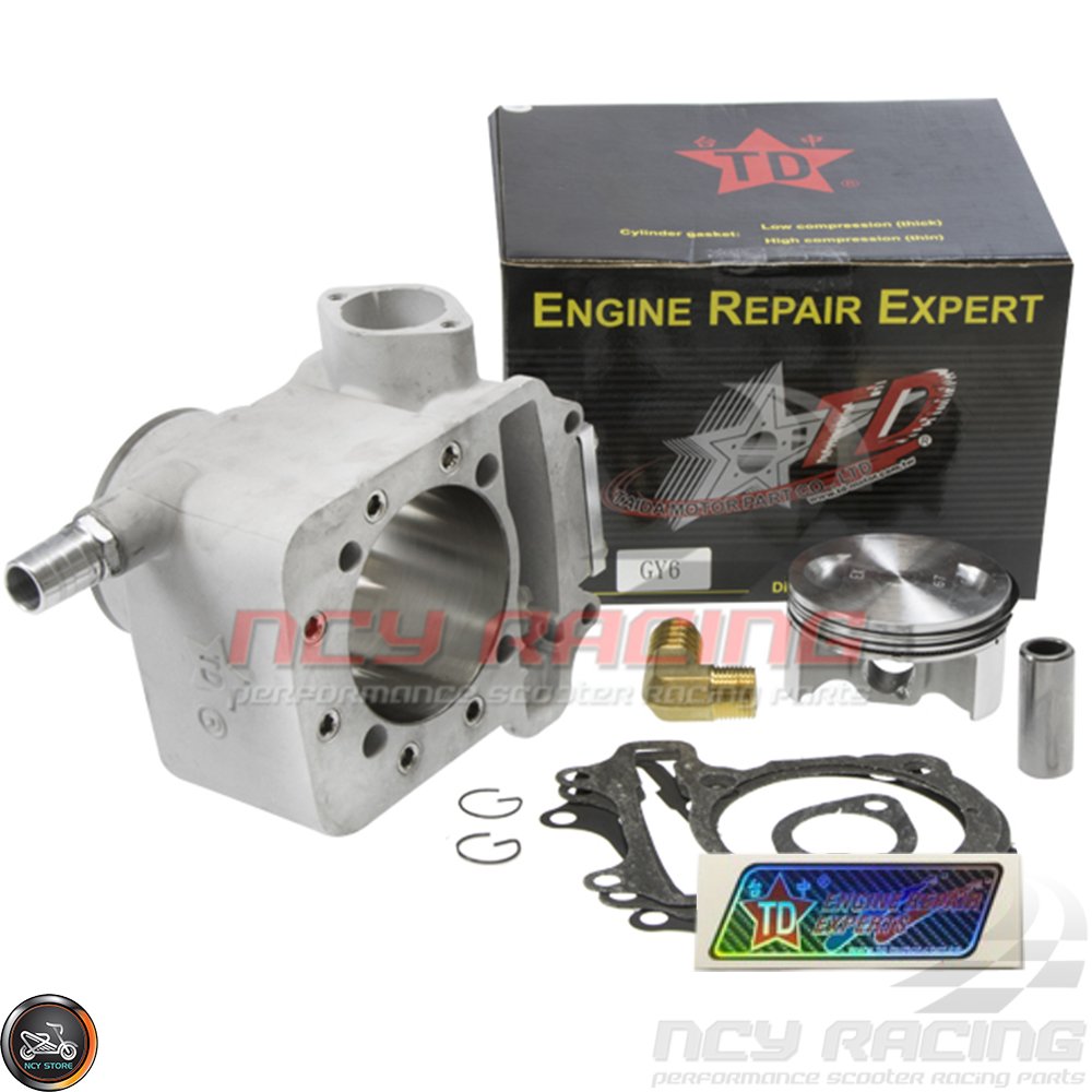 Taida Cylinder 67mm 232cc Liquid Cool Ceramic Kit w/Forged Piston