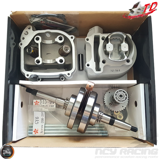 Taida Big Bore Combo 67mm 232cc C 2V w/Forged Piston Fit 57mm (GY6)
