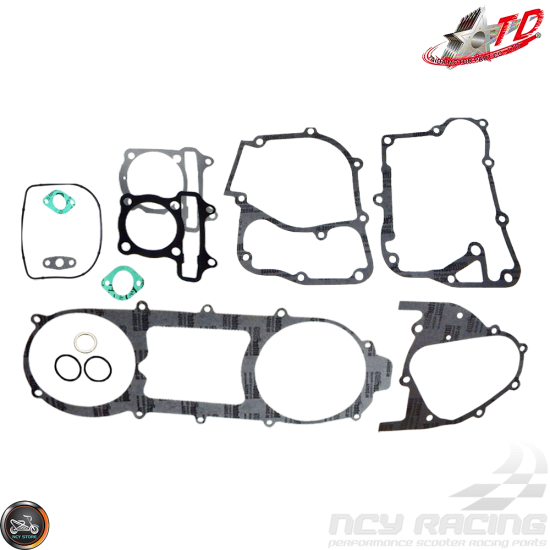Taida Engine Gasket 67mm Set Fit 57mm (GY6) Taida Engine Gasket 67mm Set Fit 57mm (GY6)