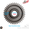 Taida Gear Set 16*37 (GY6)