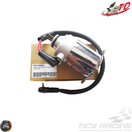 Taida Starter Motor High-Torque (GY6)