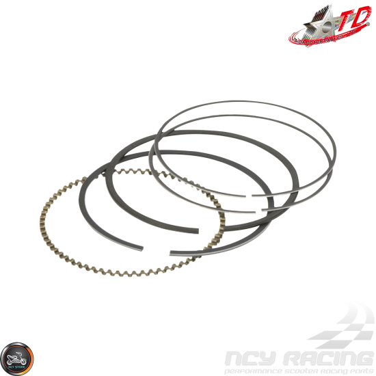 Taida Piston Rings 58.5mm 0.8/0.8/2.0 Set (GY6)