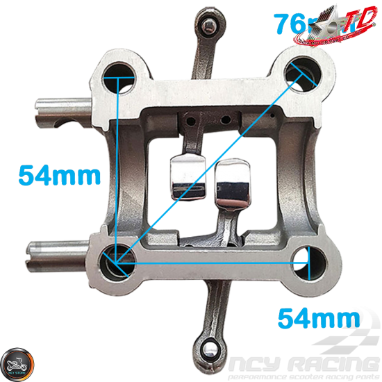 Taida Big Bore Combo 63mm 205cc C 2V w/HC Forge Piston Fit 54mm (GY6)