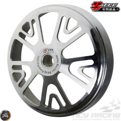 TFC Clutch Bell 10-Spokes Forged V1 Silver (GY6, PCX)