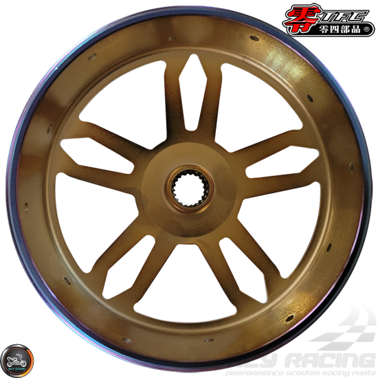 TFC Clutch Bell 10-Spokes Forged V2 Neochrome (GY6, PCX)