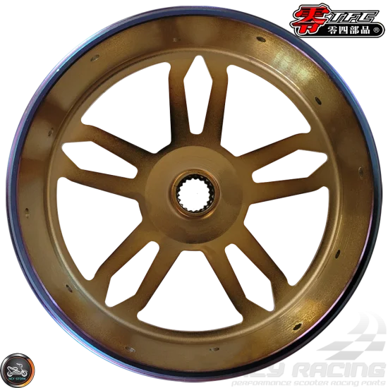 TFC Clutch Bell 10-Spokes Forged V2 Neochrome (GY6, PCX)