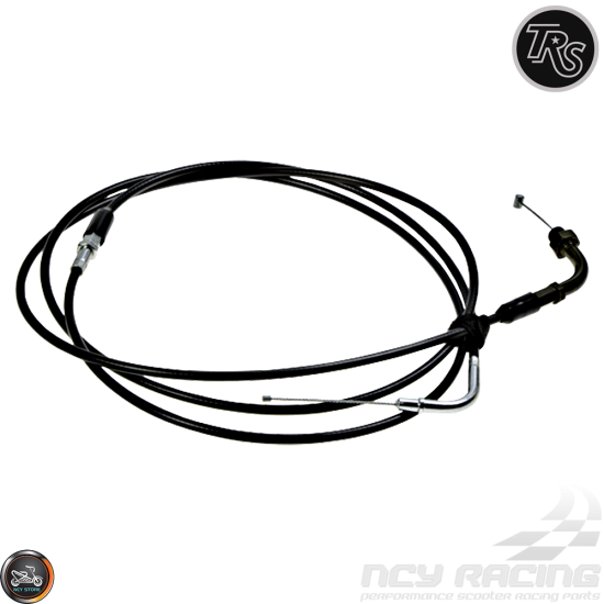 TRS Throttle Cable 76in 45° Angle (CP, PHBG, PWK)