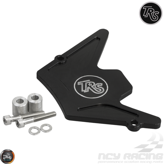 TRS Front Sprocket Cover Black (Honda Grom)