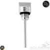 TRS Oil Dipstick Silver (QMB, GY6, Universal)