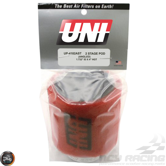 UNI Air Filter Pod 44mm 15° Angle (UP-4182AST)