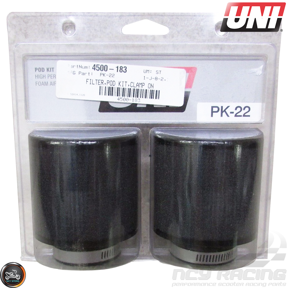 Air Filter - Uni 38mm Dual Layer Pod Air Filter