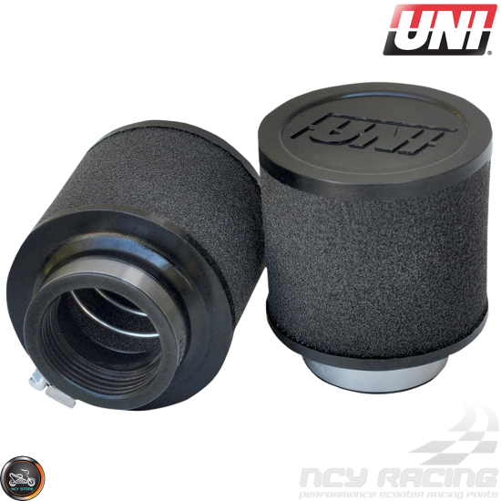 Air Filter - 38mm, Uni,15 Angle, Dual Layer Pod Air Filter