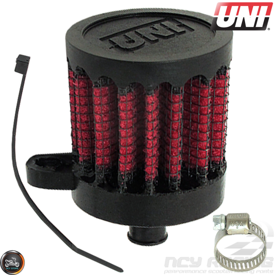 UNI UP-123 Fits 1/2" ID Hose Crankcase Differential Head Vent Breather Filter 