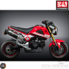 Yoshimura Graphics Decal Kit Red 2014-15 (Honda Grom)