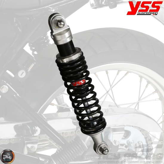 YSS Shock Adjustable Performance Black Set (Genuine 400) YSS Shock Adjustable Performance Black Set (Genuine 400)